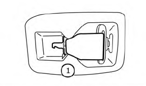 Nissan Murano. Attaching the center seat belt