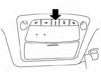 Nissan Murano. Console light (if so equipped). Map lights