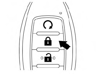 Nissan Murano. Locking doors