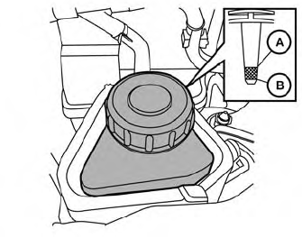 Nissan Murano. Power Steering Fluid (PSF)