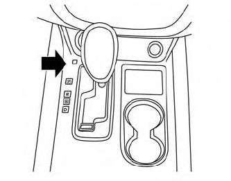 Nissan Murano. Shift lock release